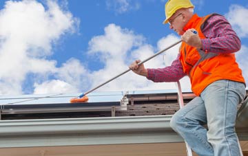 Bryncethin soft wash roof cleaning